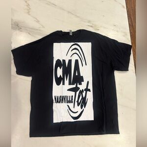 Brand new NASHVILLE CMA FEST Black Graphic T-Shirt